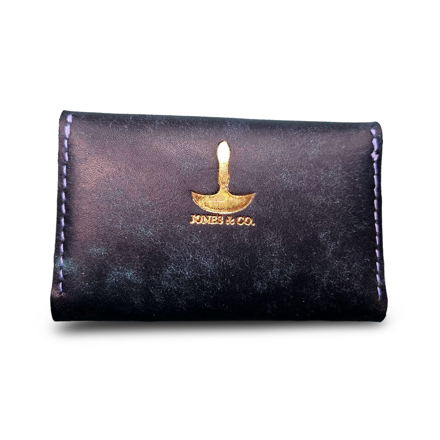 Italian Leather/Crocodile Business Card Holder