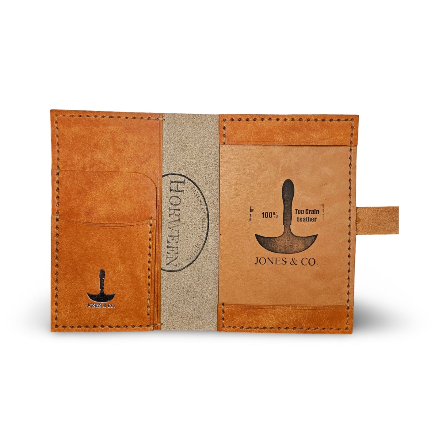Leather Business Index Card Notepad - Jones & Co.