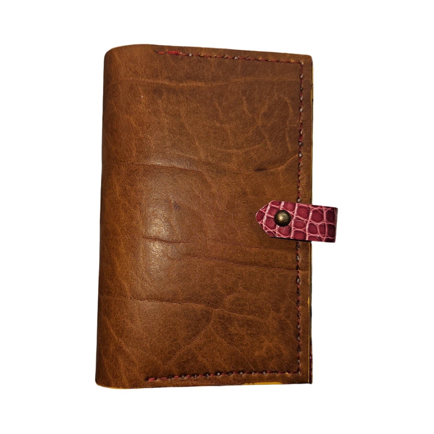 Leather Business Index Card Notepad