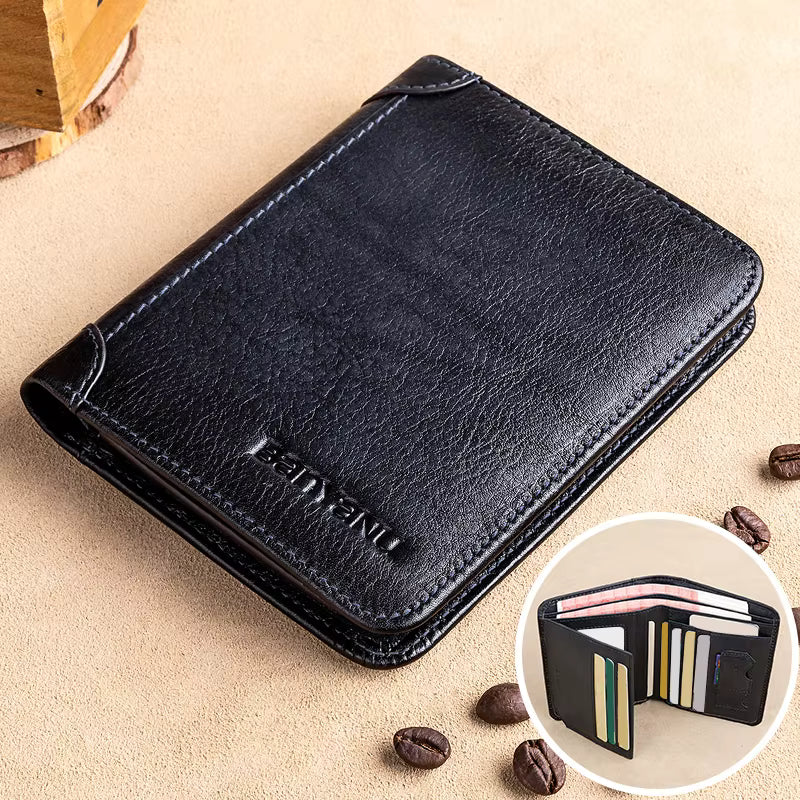 ***PRE-ORDER*** Genuine Cowhide Bifold Wallet