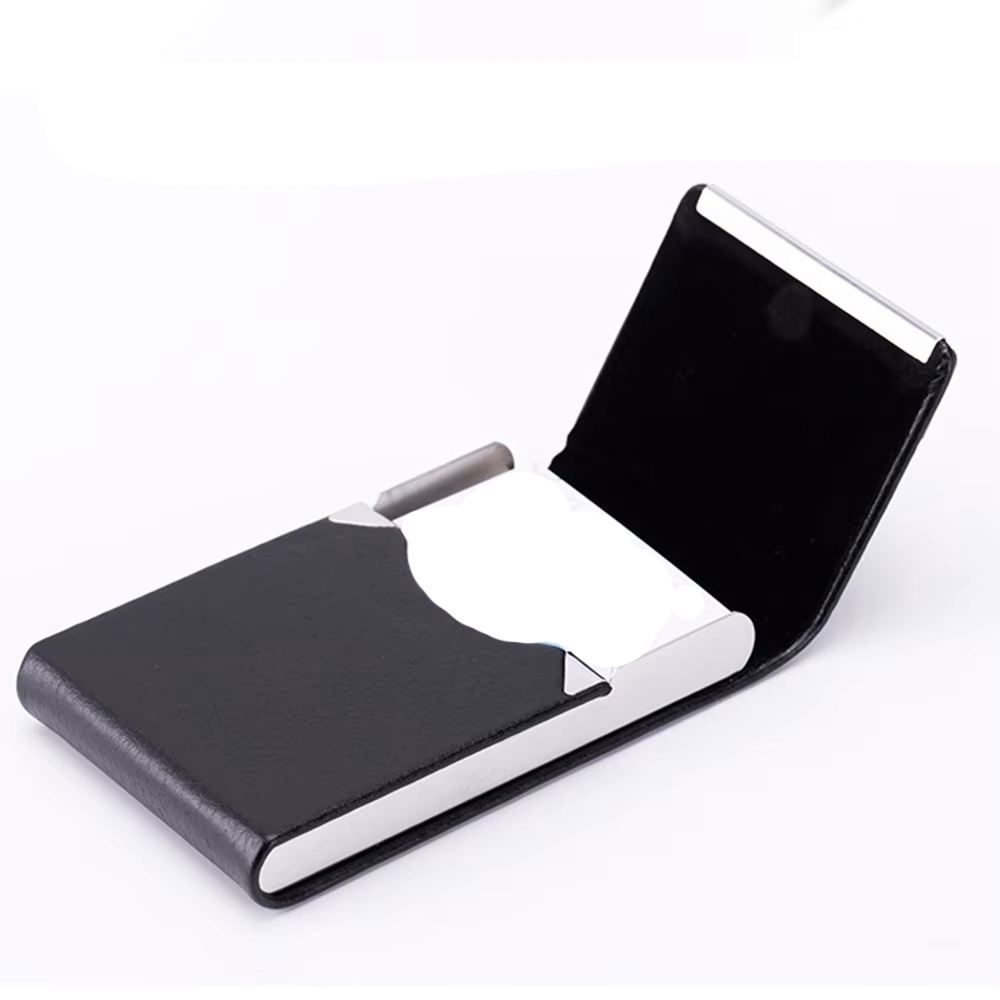 Leatherette Business Card Holder