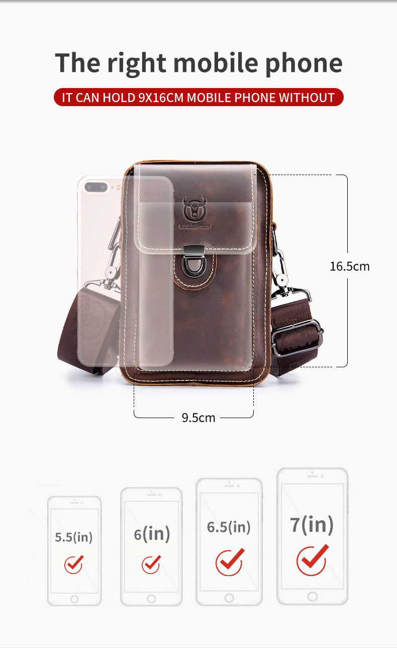 ***PRE-ORDER*** Crazy Horse Leather Belt Bag