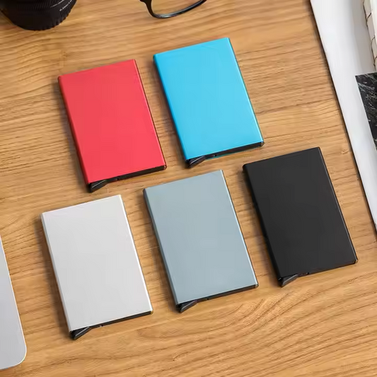 Aluminum RFID Blocking Card Holder