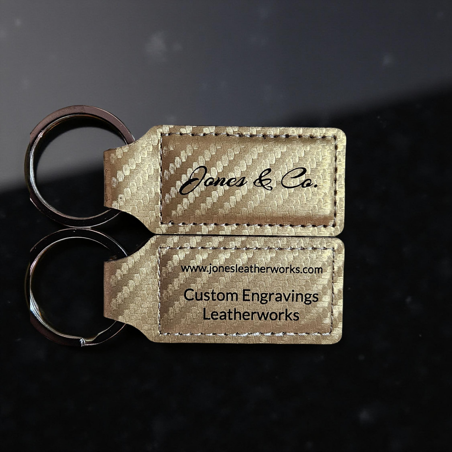 Engravable Leatherette Keychains Copy