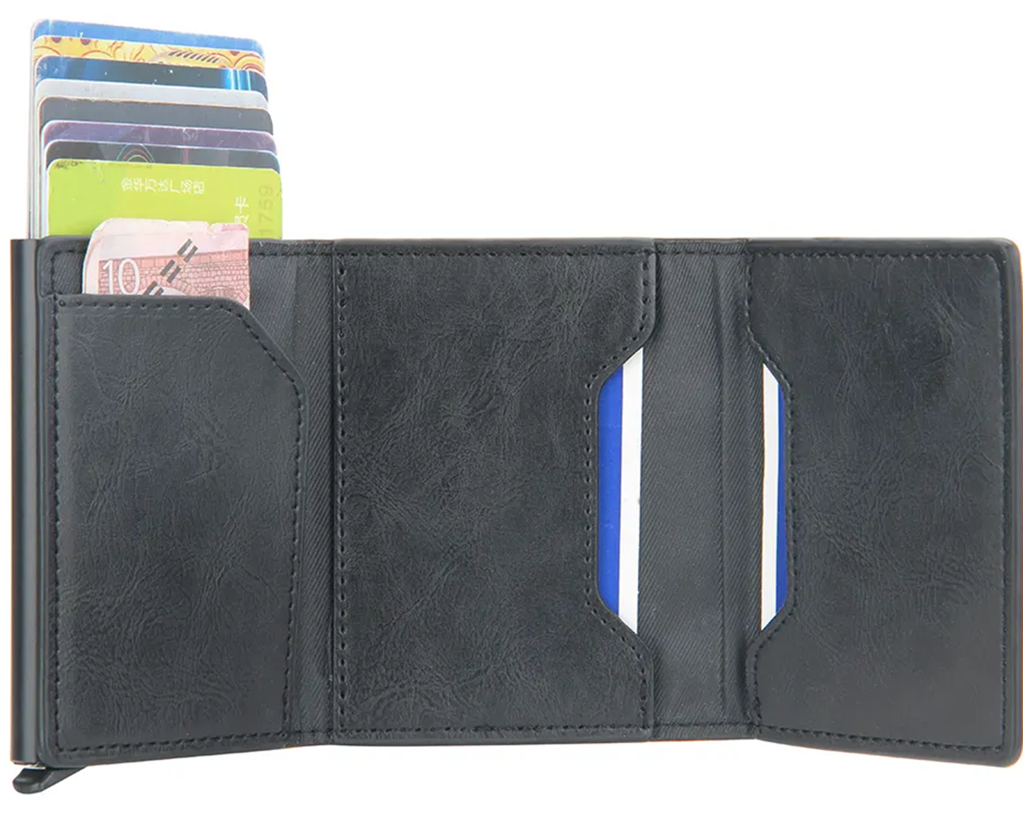 ***PRE-ORDERS ONLY*** Small RFID Leatherette Pocket Wallet