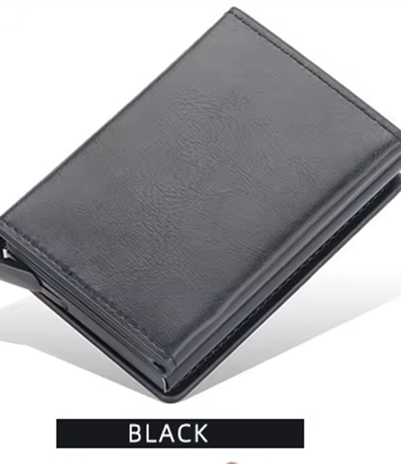 ***PRE-ORDERS ONLY*** Small RFID Leatherette Pocket Wallet