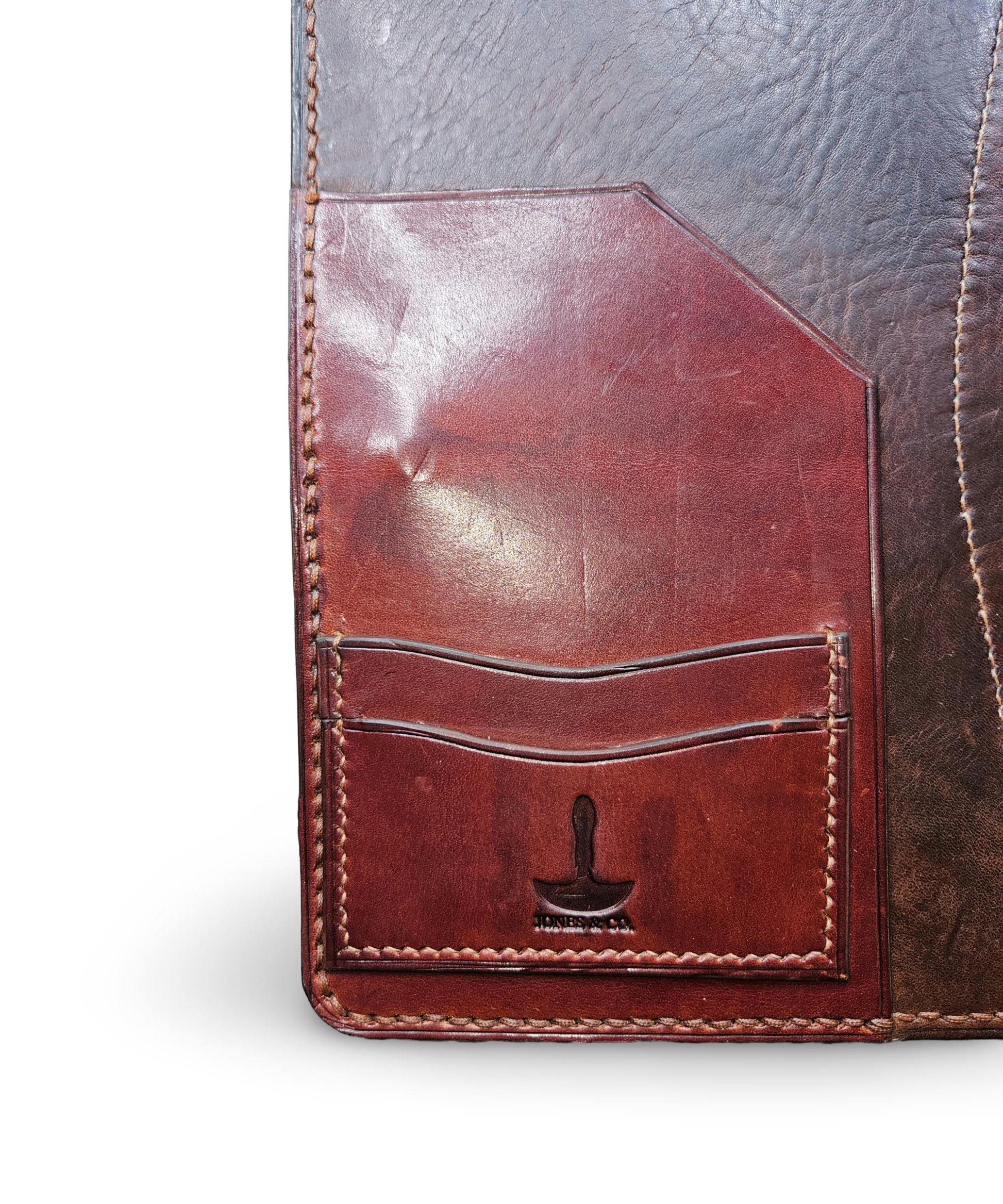 Full Leather Big Horn Bison Portfolio - Jones & Co