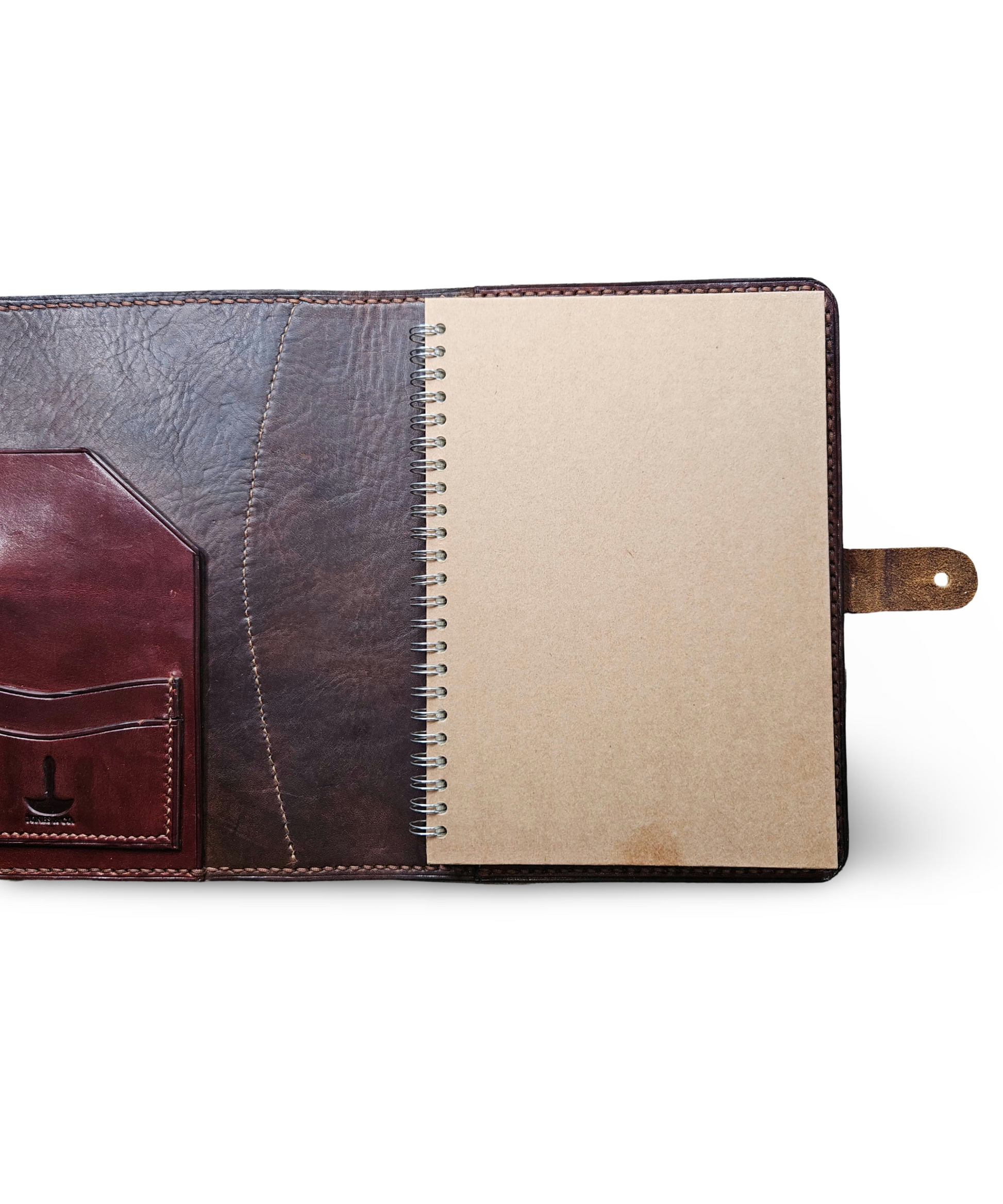 Full Leather Big Horn Bison Portfolio - Jones & Co