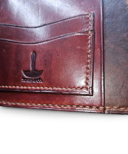 Full Leather Big Horn Bison Portfolio - Jones & Co