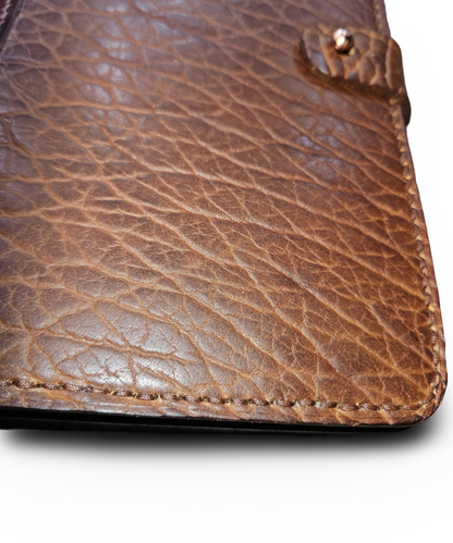 Full Leather Big Horn Bison Portfolio - Jones & Co