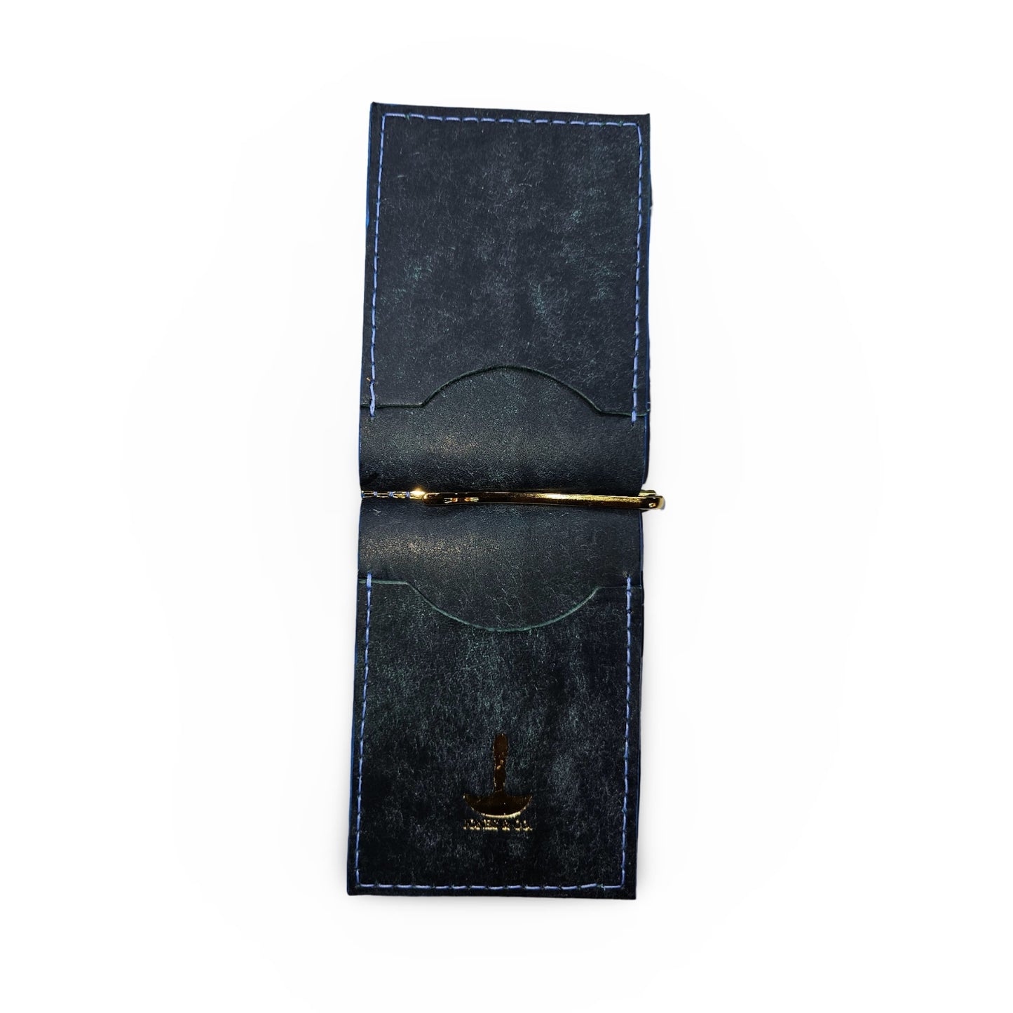 Italian Leather Money Clip Wallet