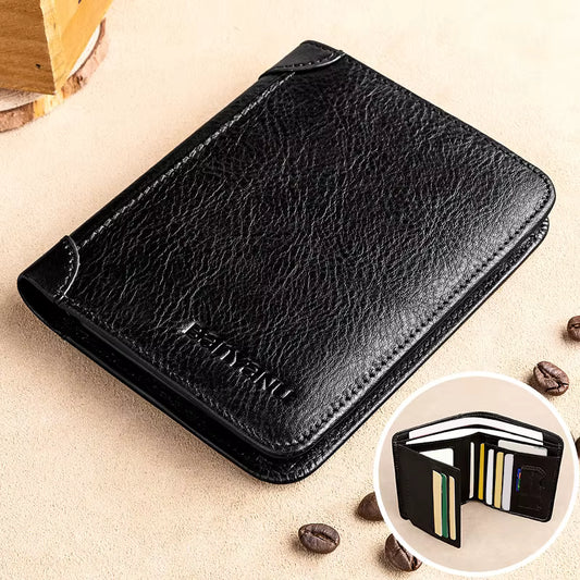 ***PRE-ORDER*** Genuine Cowhide Bifold Wallet
