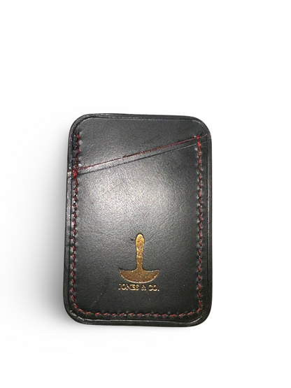 Italian Leather Minimalist Wallet - Jones & Co. Leatherworks