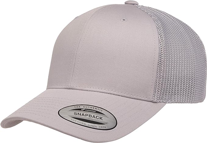 Yupoong Classic Premium Mesh 6 Panel Retro Trucker Cap