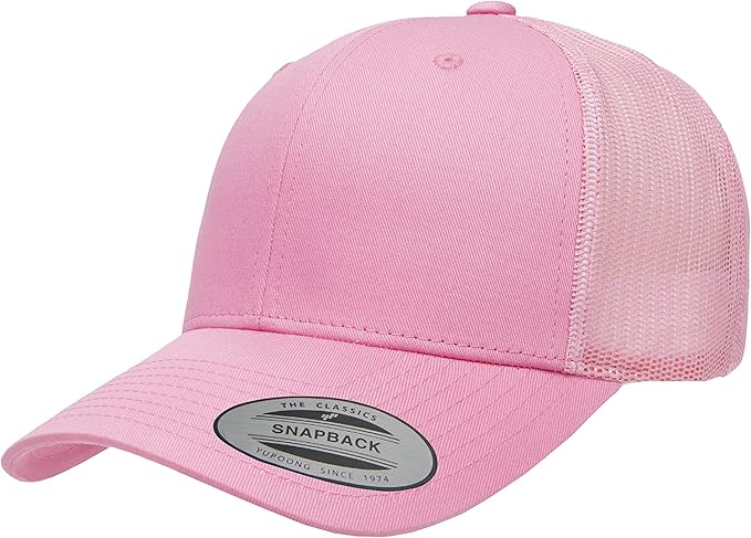 Yupoong Classic Premium Mesh 6 Panel Retro Trucker Cap