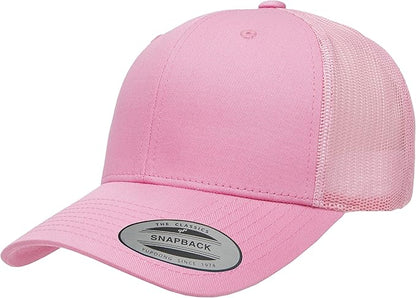 Yupoong Classic Premium Mesh 6 Panel Retro Trucker Cap