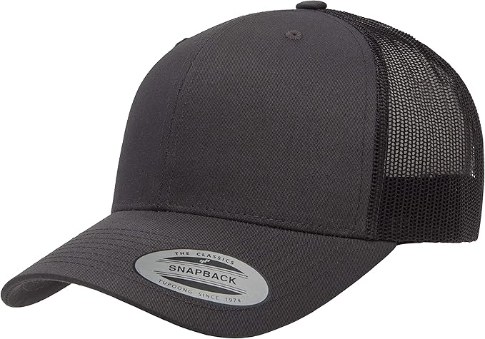 Yupoong Classic Premium Mesh 6 Panel Retro Trucker Cap