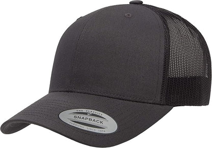 Yupoong Classic Premium Mesh 6 Panel Retro Trucker Cap