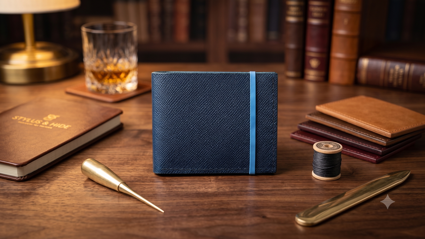 Handcrafted Italian Leather Bifold Wallet