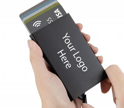 Aluminum Rfid Blocking Card Holder