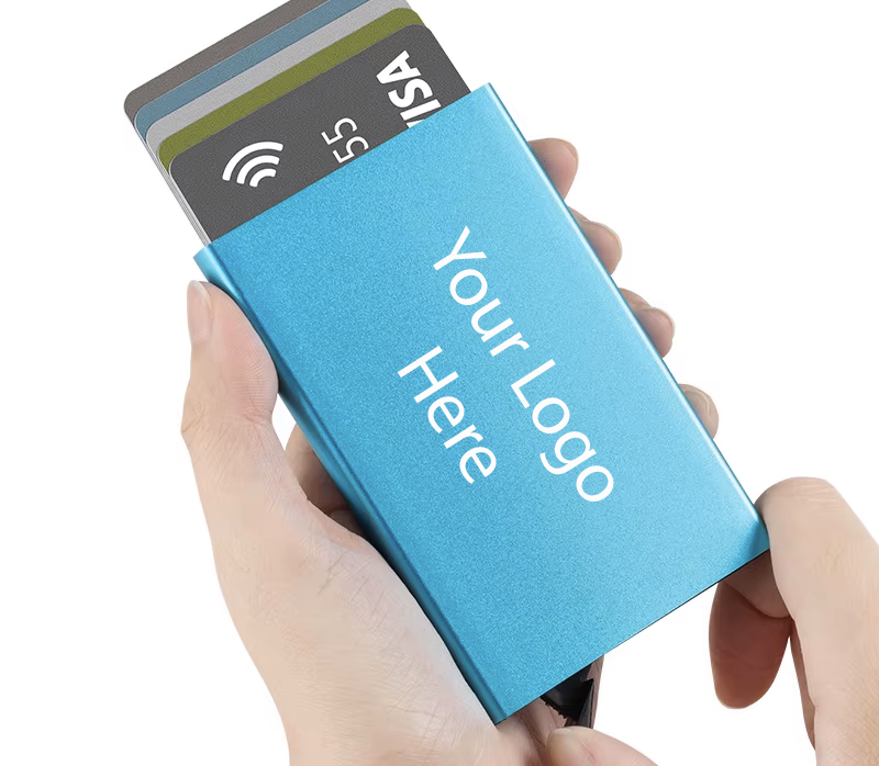 Aluminum Rfid Blocking Card Holder