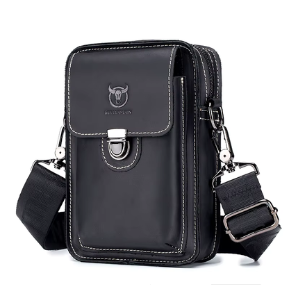 Crazy Horse Leather Belt Bag