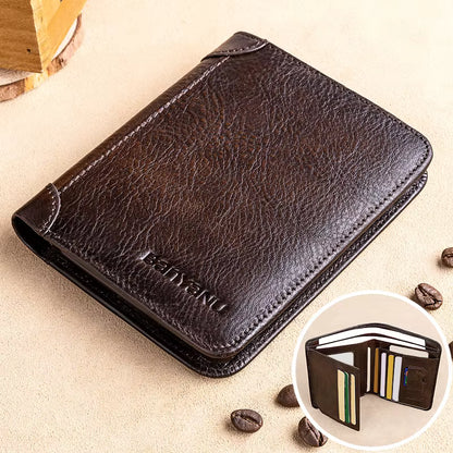 ***PRE-ORDER*** Genuine Cowhide Bifold Wallet