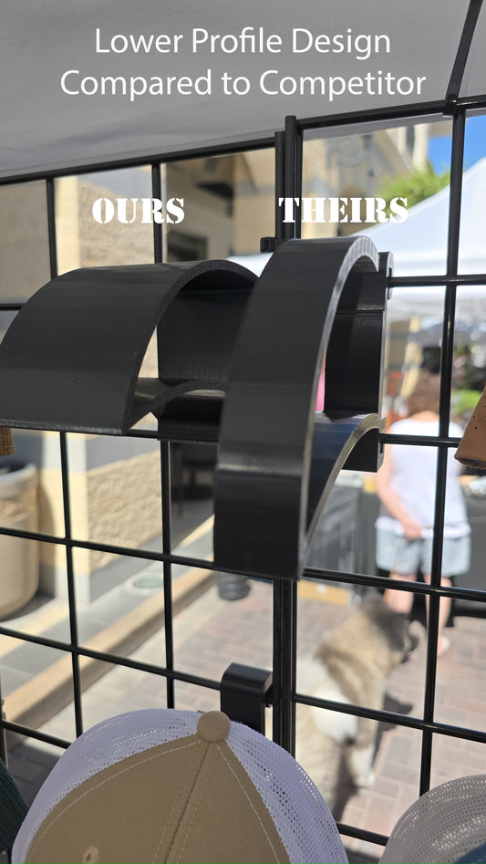 Hat Hanger for 3" Grid Walls