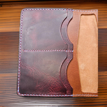 Top Grain Leather Passport Holder