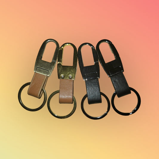 Leather keyrings - Jones & Co.