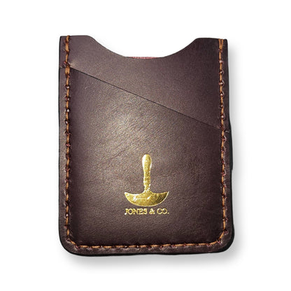 Leather Minimalist Wallet w/ Money Clip