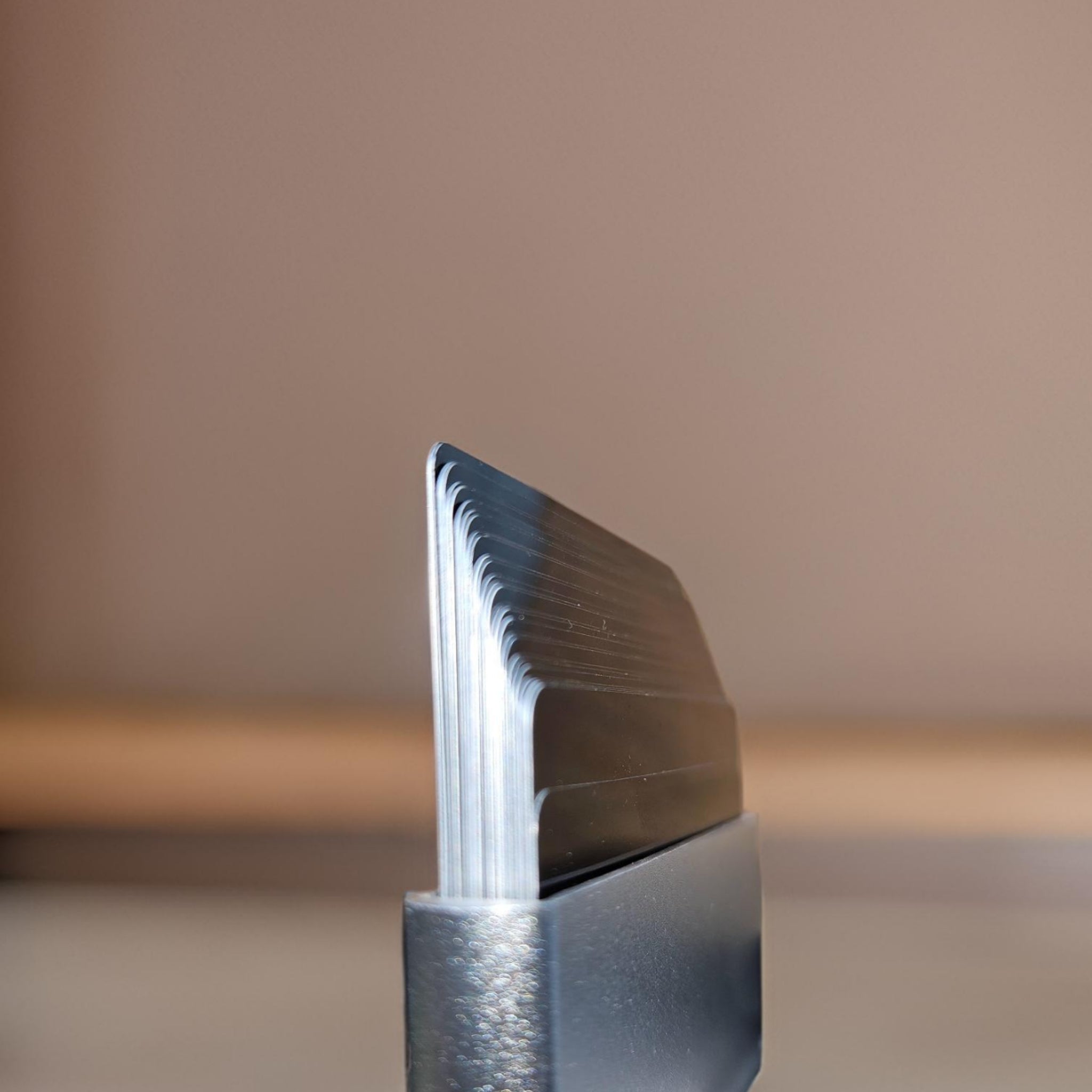 Laser Engraved Metal Business Cards (Personalize)