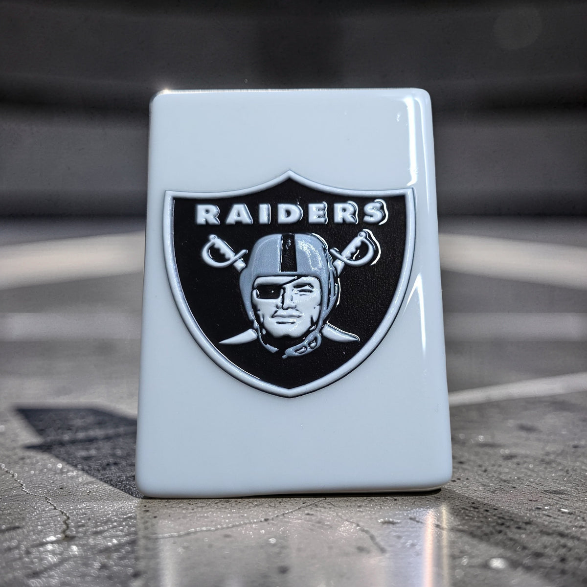Las Vegas Raiders Ceramic Refrigerator Magnet