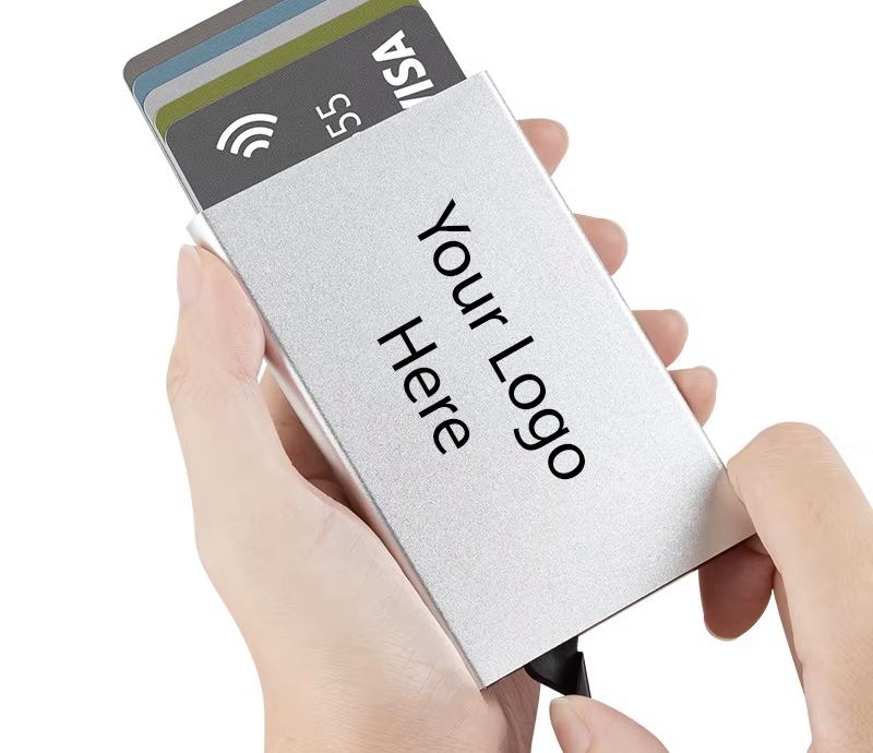 Aluminum Rfid Blocking Card Holder