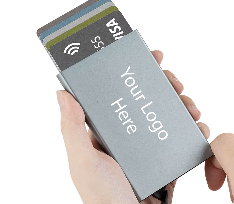 Aluminum Rfid Blocking Card Holder