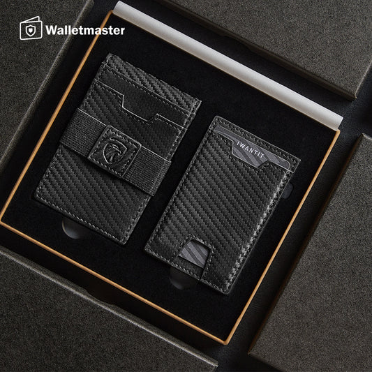 Walletmaster Dual Purpose Leather Wallet & Card Holder