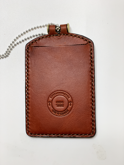 JCL Leather Luggage Tag - Jones & Co. Leatherworks